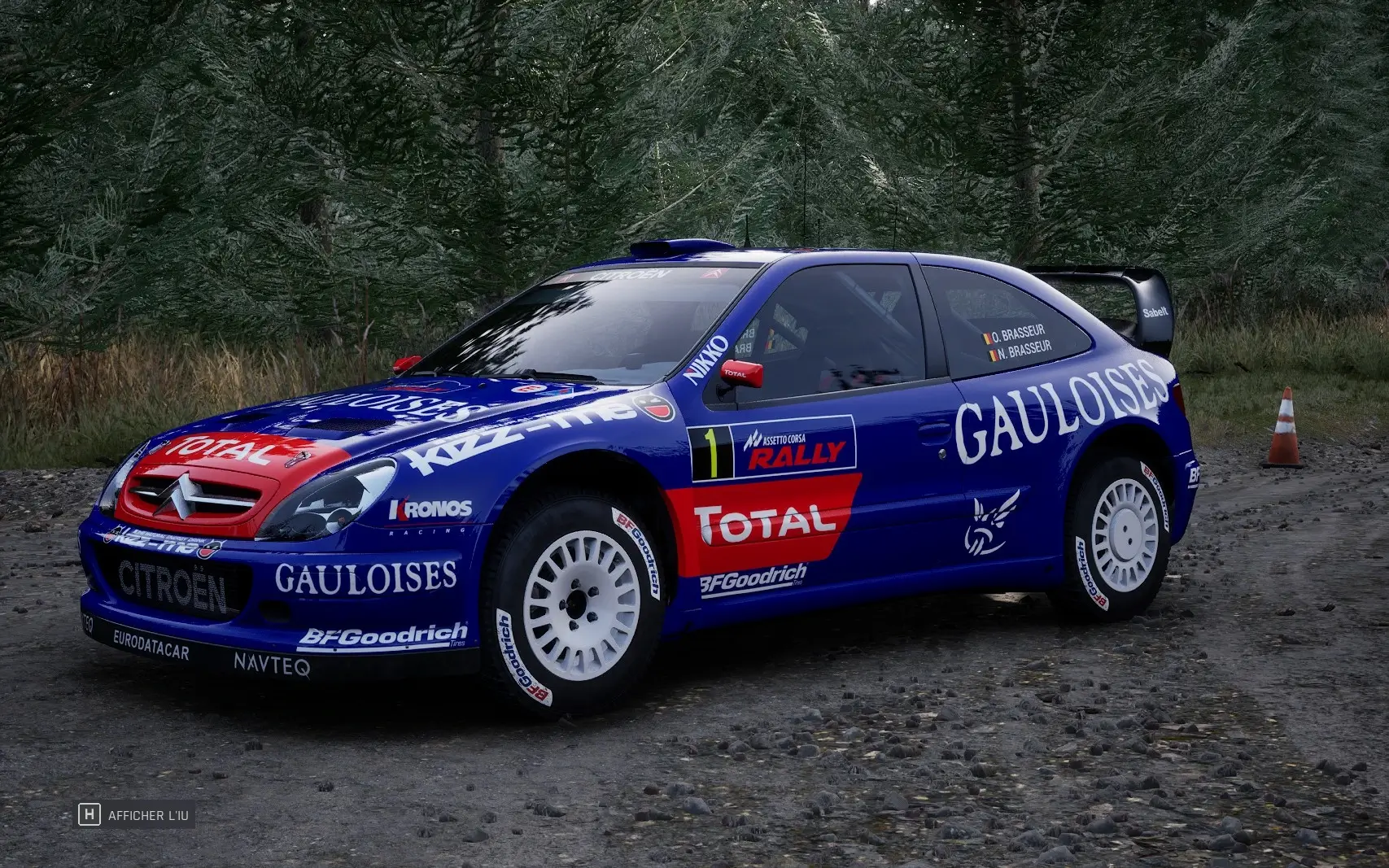 神力科莎：拉力    2006 雪铁龙Xsara WRC 涂装_ModFans