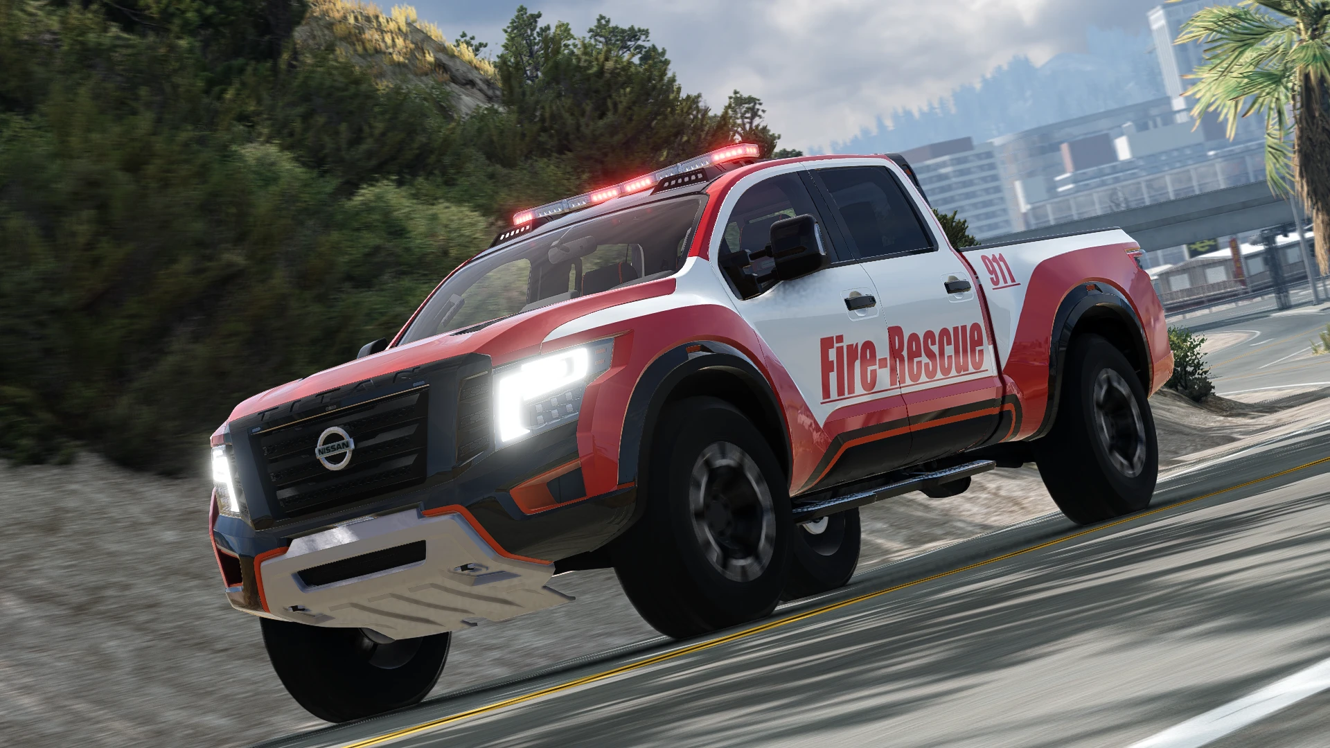 BeamNG.Drive ⚡? 2017款日产Titan Warrior_ModFans