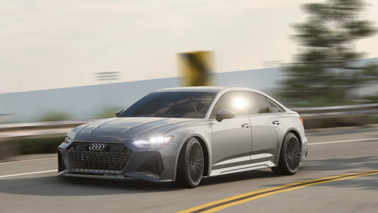 BeamNG.Drive ⚡?奥迪 Audi S6 A6 RS6 Sedan_ModFans