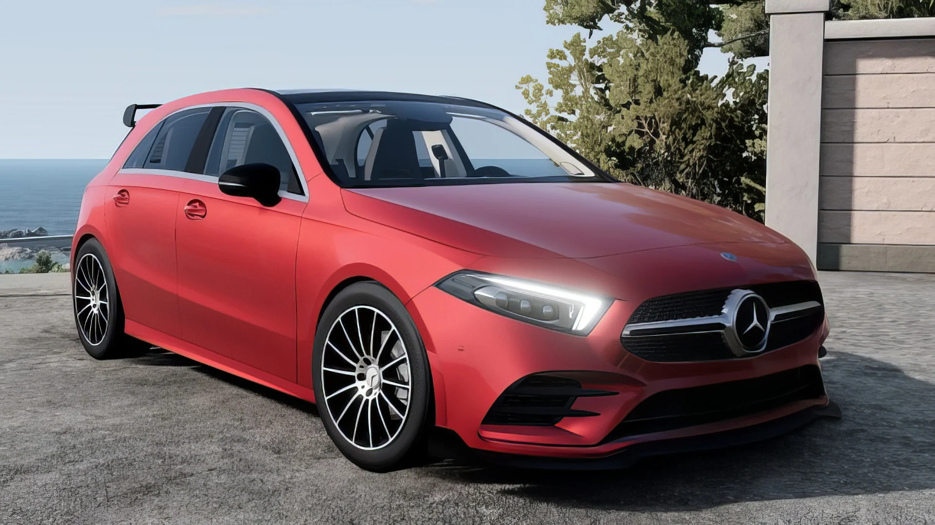 BeamNG.Drive ⚡?奔驰 AMG A35/A45 W177 (52配置)_ModFans