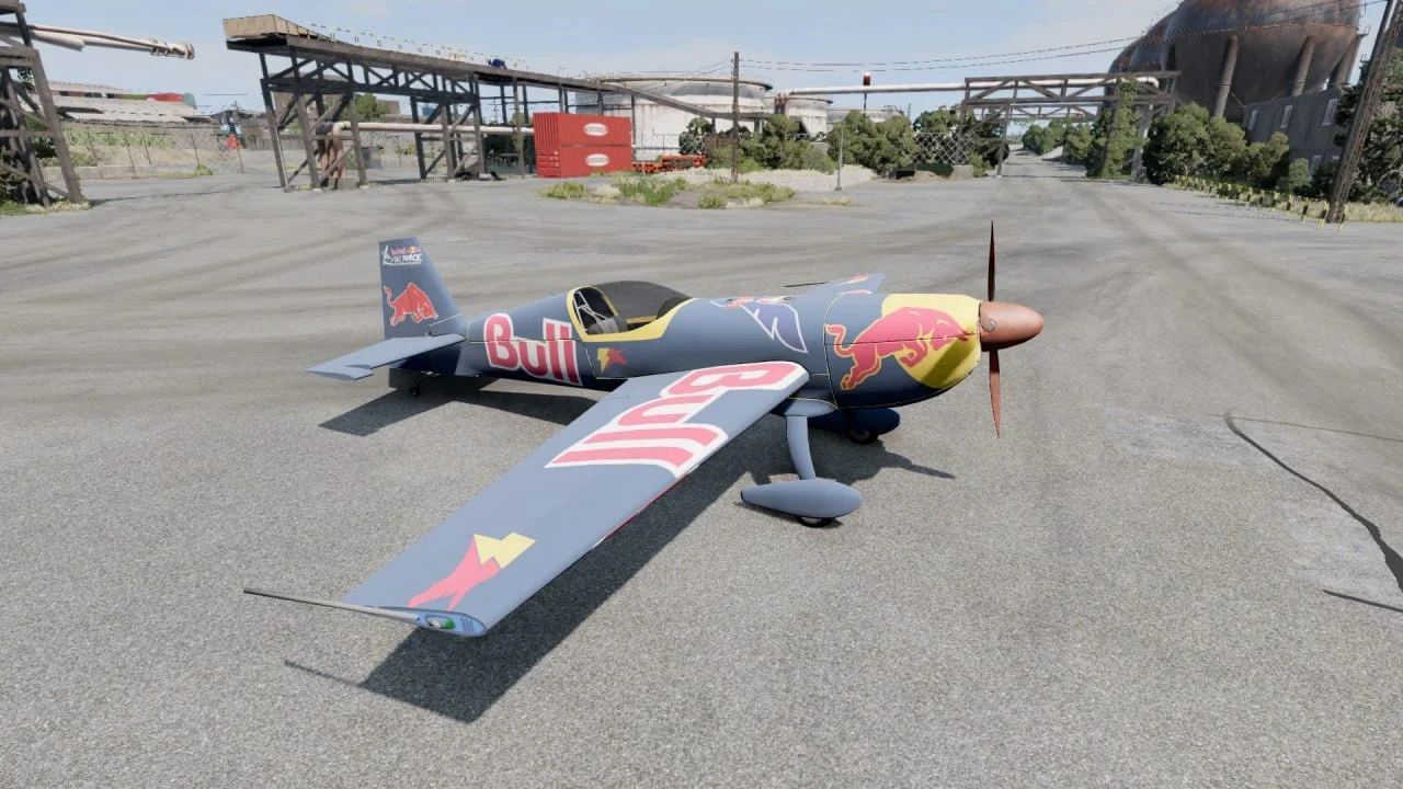 BeamNG.Drive    Stratohmx105-RB 红牛空中竞速飞机_ModFans