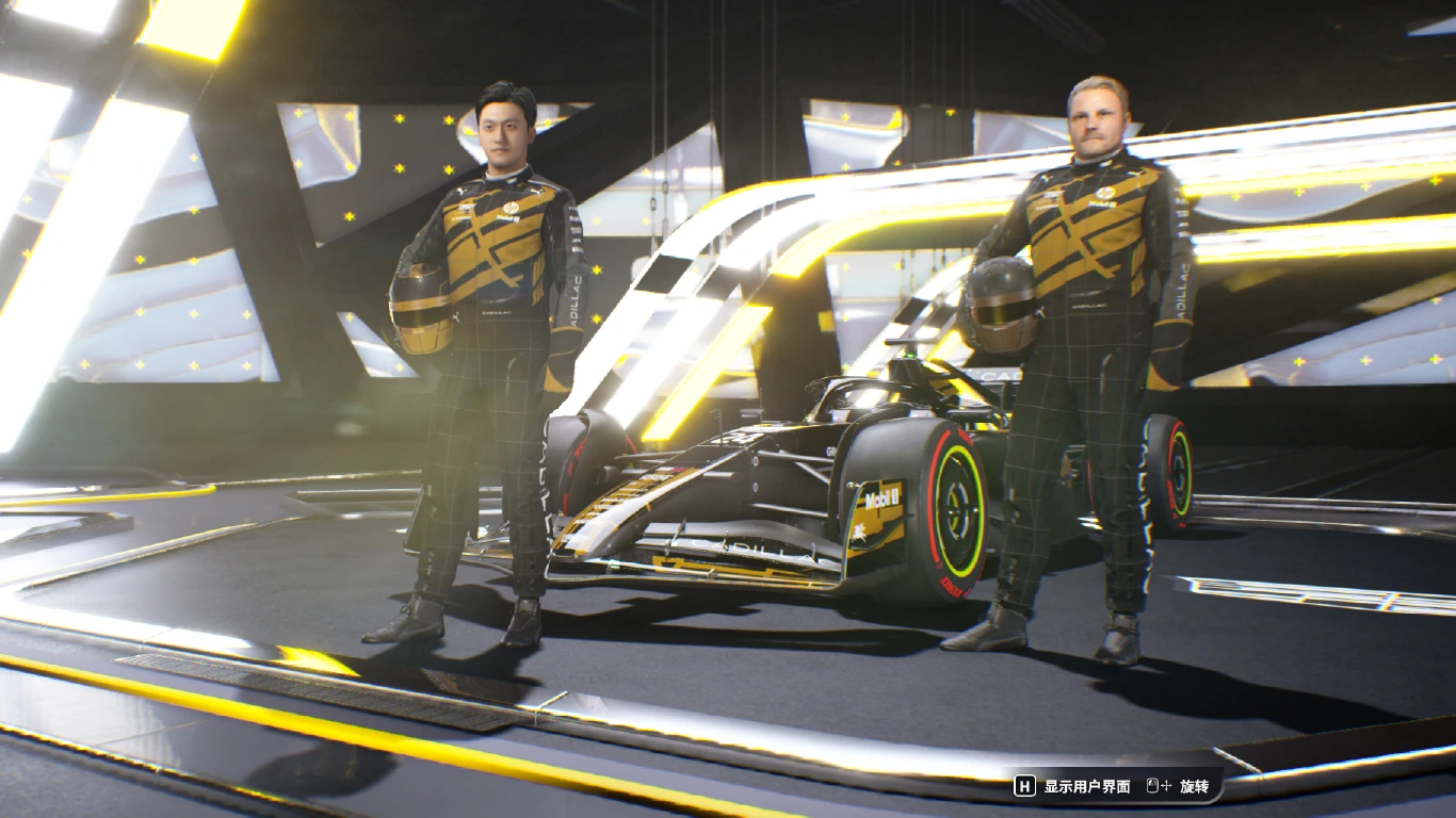 F1车队经理24    凯迪拉克概念涂装 适用自建车队