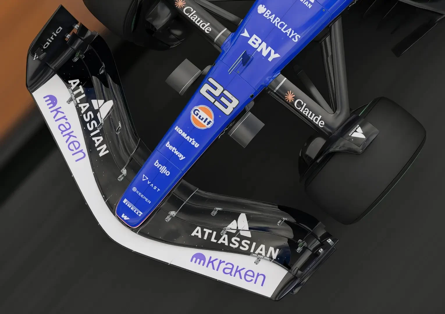 F1 25      威廉姆斯车队2026赛季全新涂装_ModFans