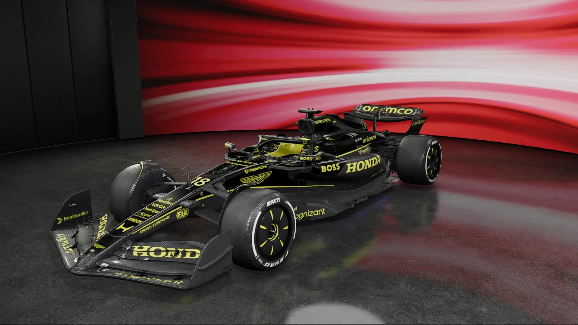 F1 25    AMR26赛季黑曼巴涂装   替换阿斯顿马丁车队_ModFans