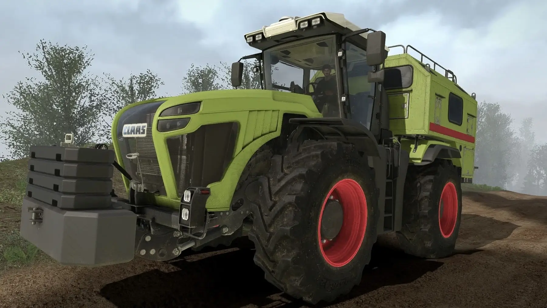 泥泞奔驰      Claas Xerion 5000_ModFans