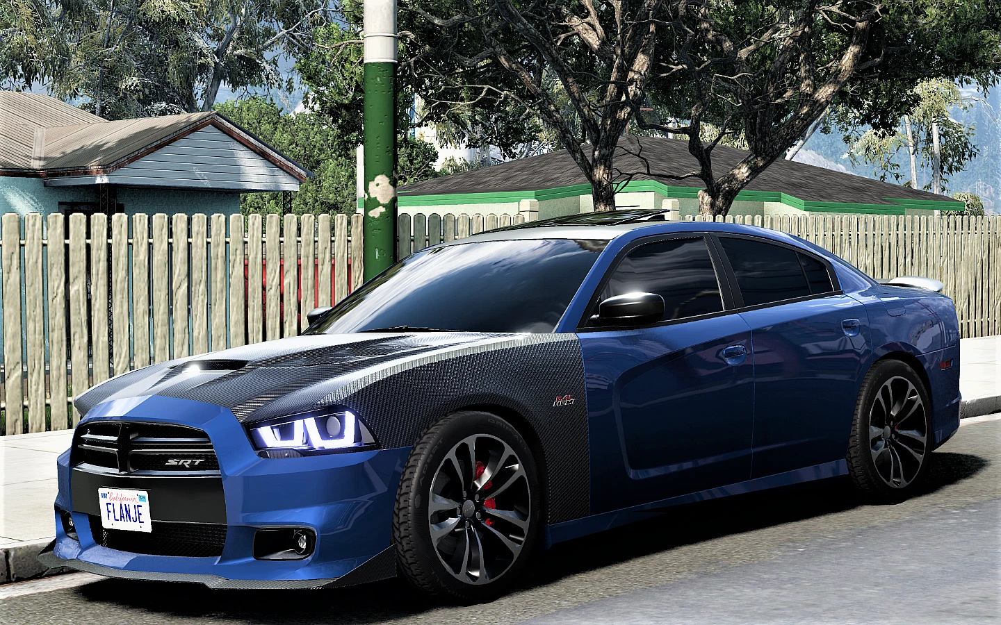 BeamNG.Drive ⚡?道奇 Charger V5 2011-2014执法性能_ModFans