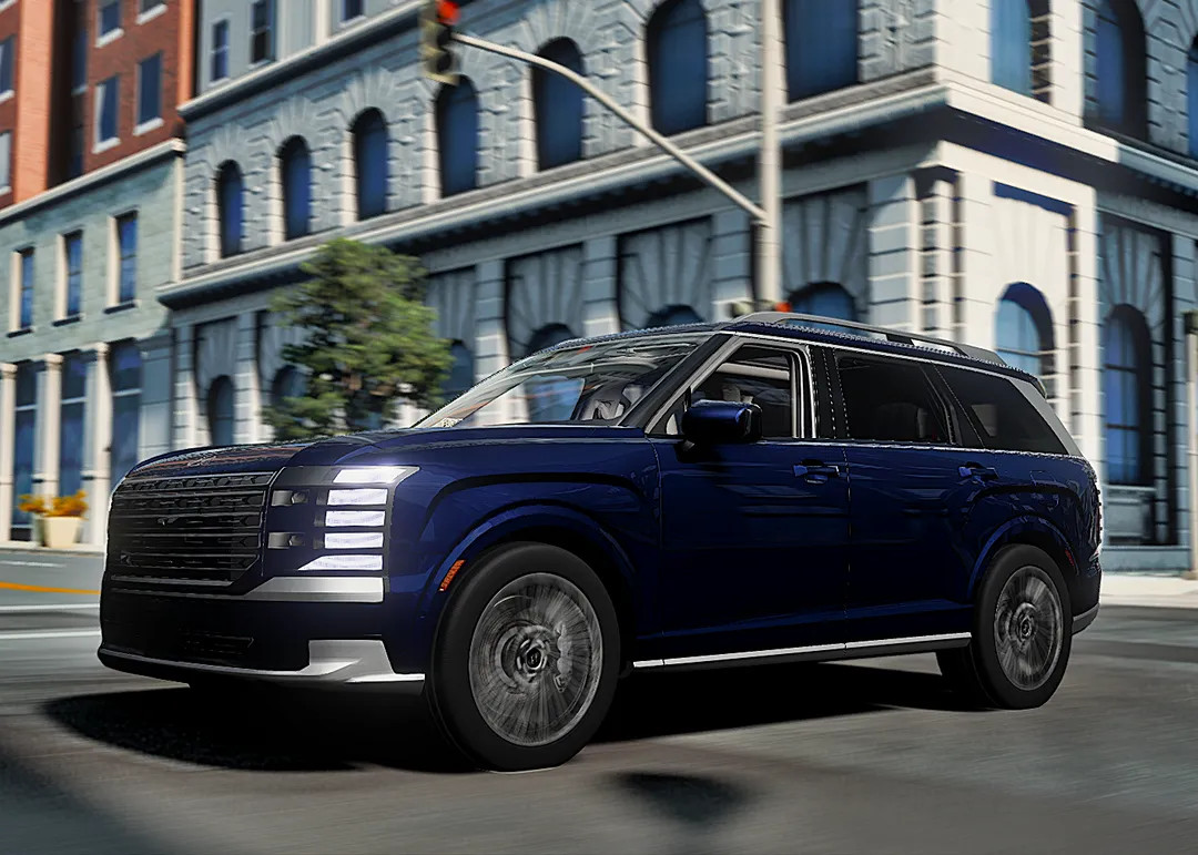 BeamNG.Drive ⚡? 2026 现代 Palisade 方正奢华_ModFans