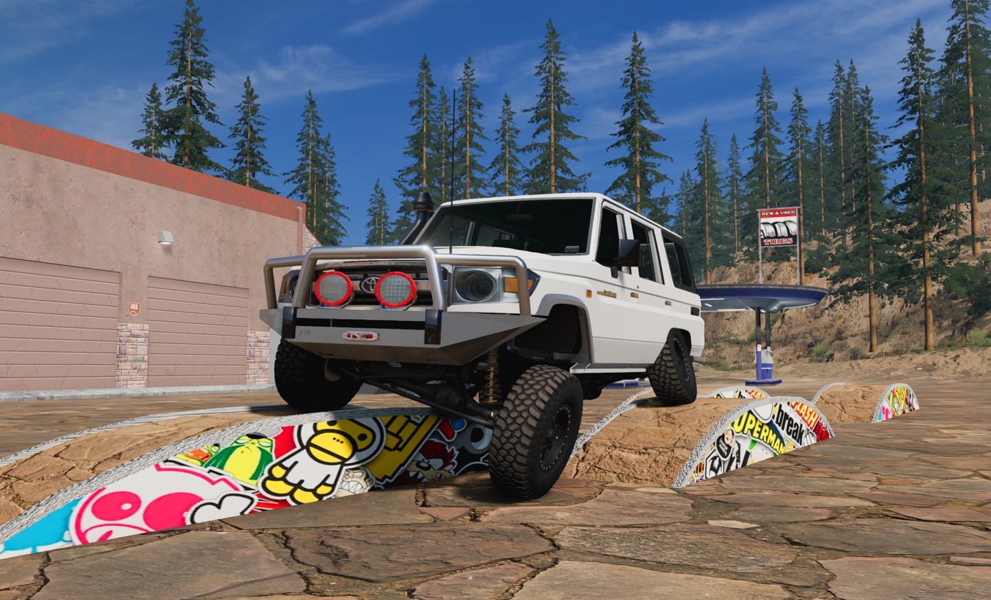 BeamNG.Drive    丰田 酷路泽 lc76-ModFans