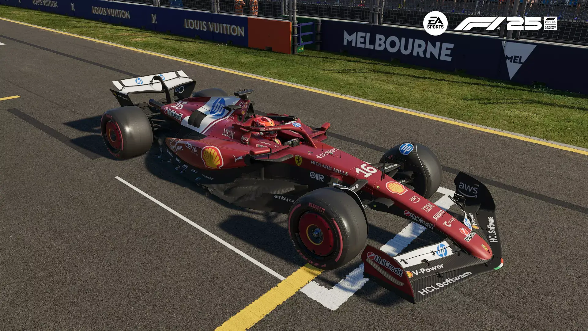 F1 25    勒克莱尔2024赛季头盔复刻-ModFans