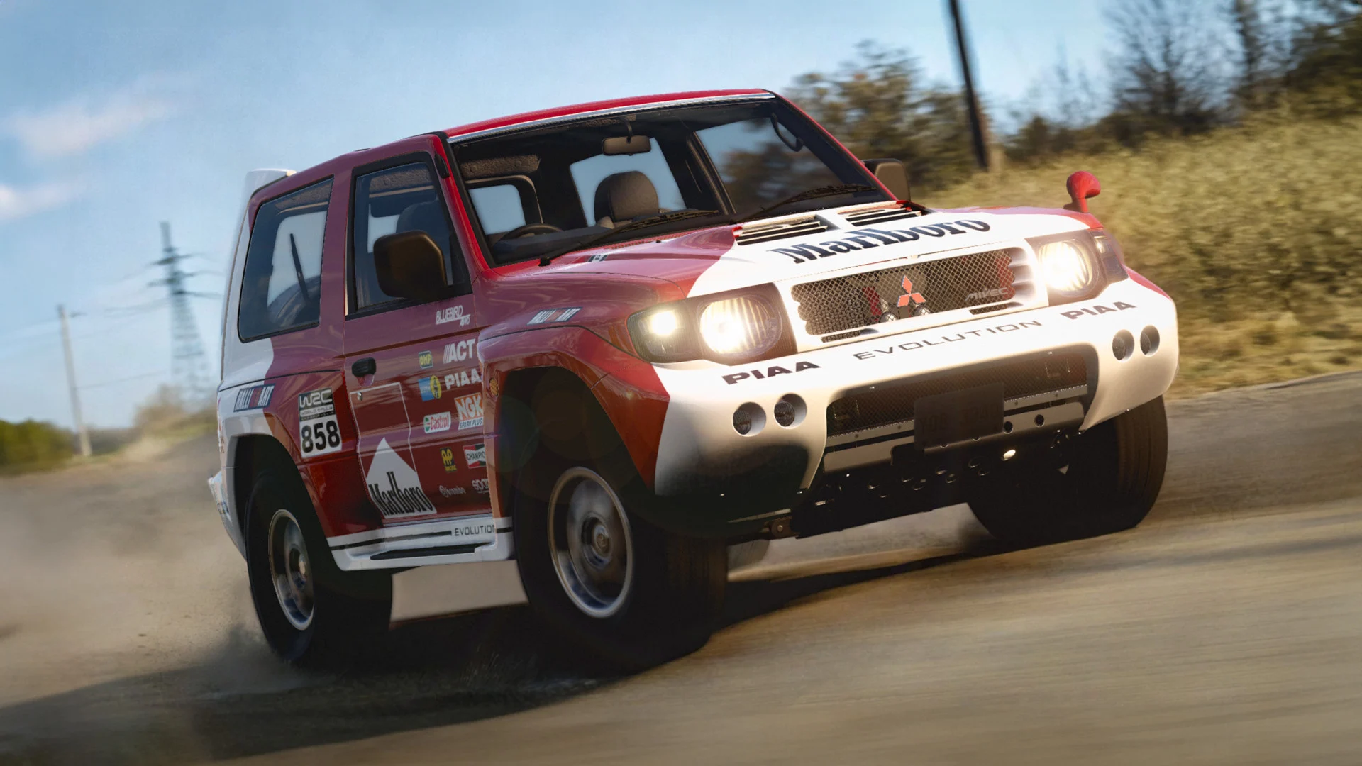 BeamNG.Drive ⚡🚗 三菱帕杰罗 Evolution 达喀尔传奇-ModFans