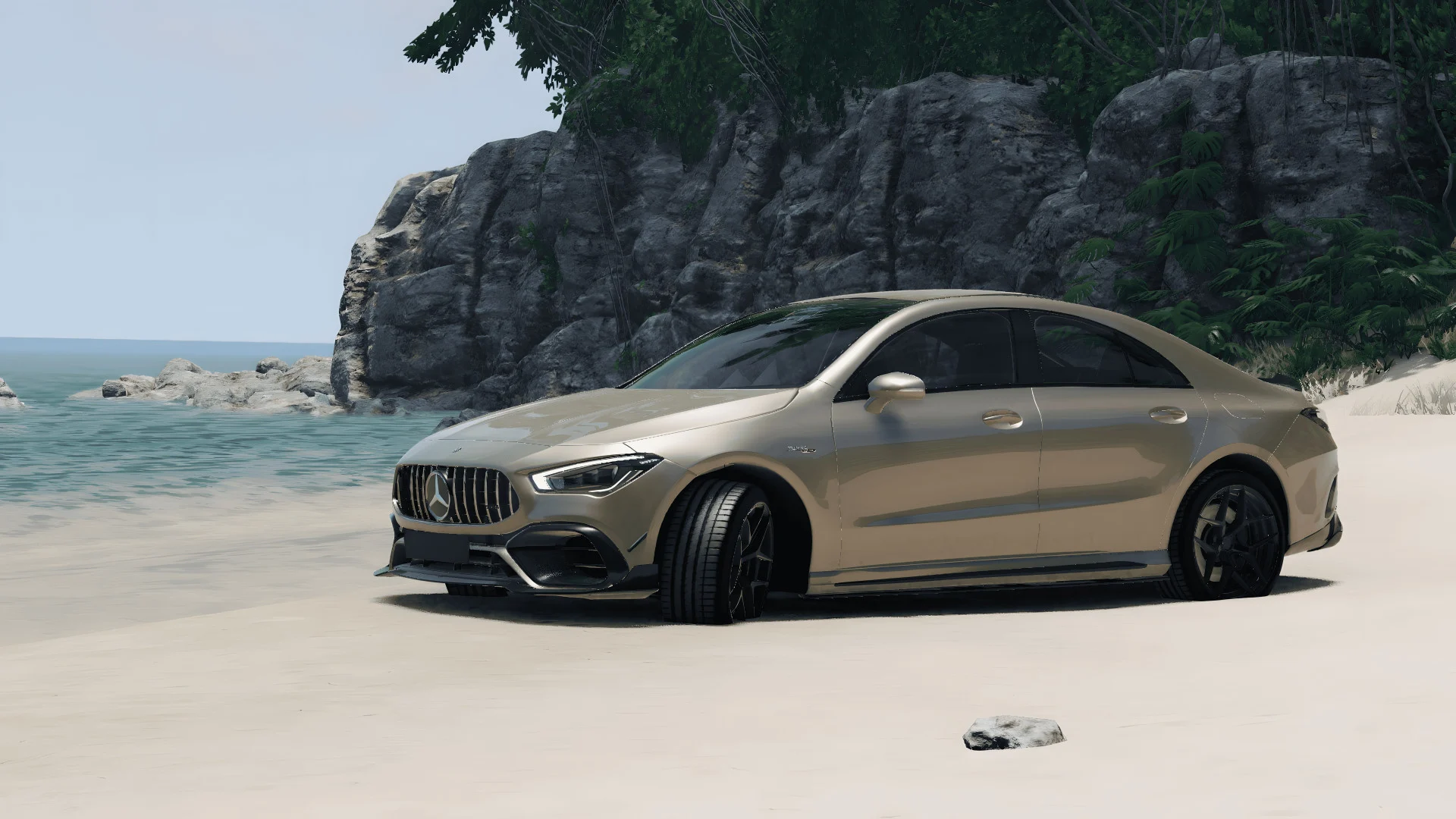 BeamNG.Drive ⚡🚗 梅赛德斯-AMG CLA 45 S（2020）-ModFans