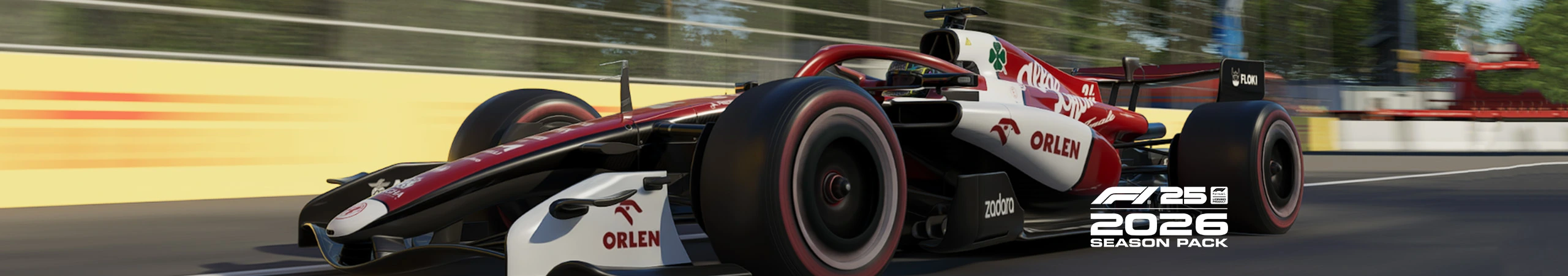 F1 25    阿尔法罗密欧 C42 周冠宇涂装——适用2026Myteam模式-ModFans