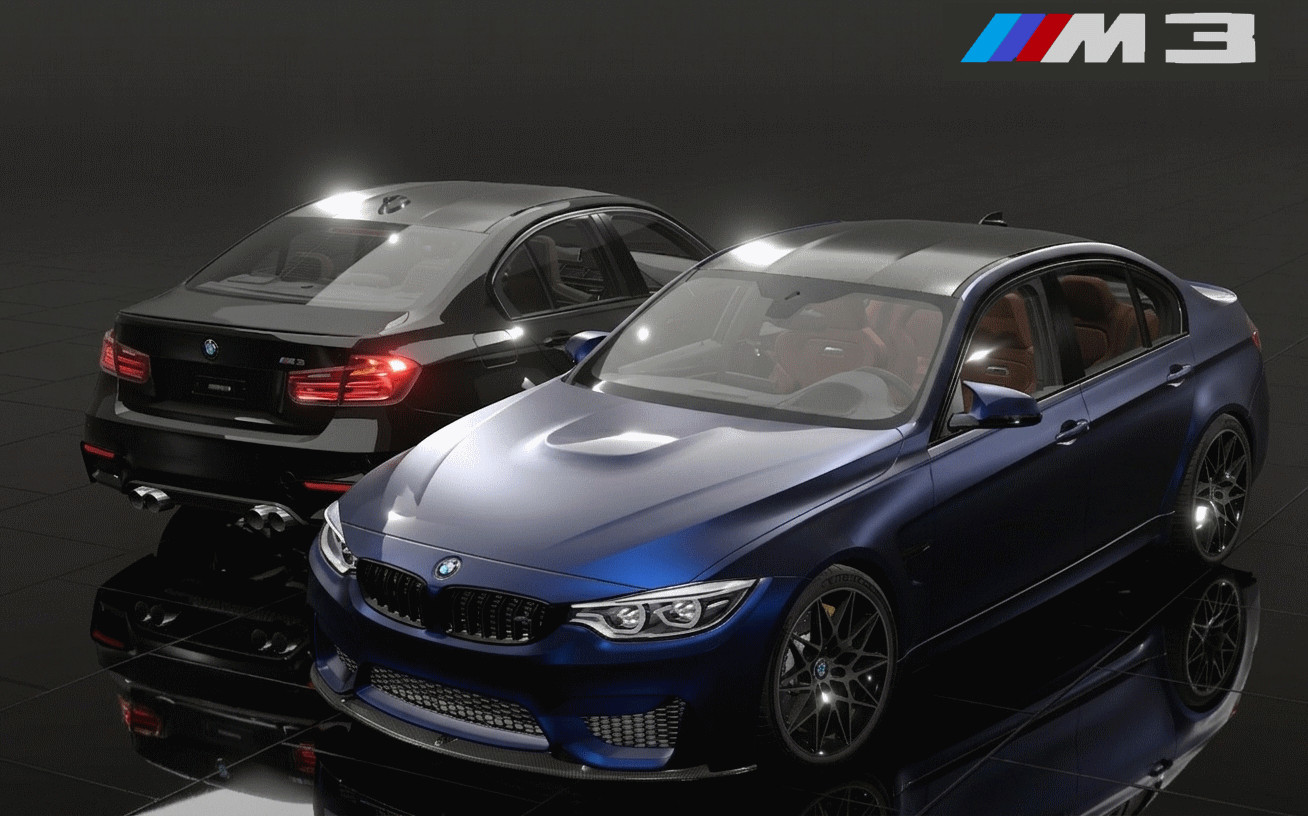 BeamNG.Drive ⚡🚗 宝马 F80 M3 V1.0 赛道灵魂 · 四门猛兽-ModFans