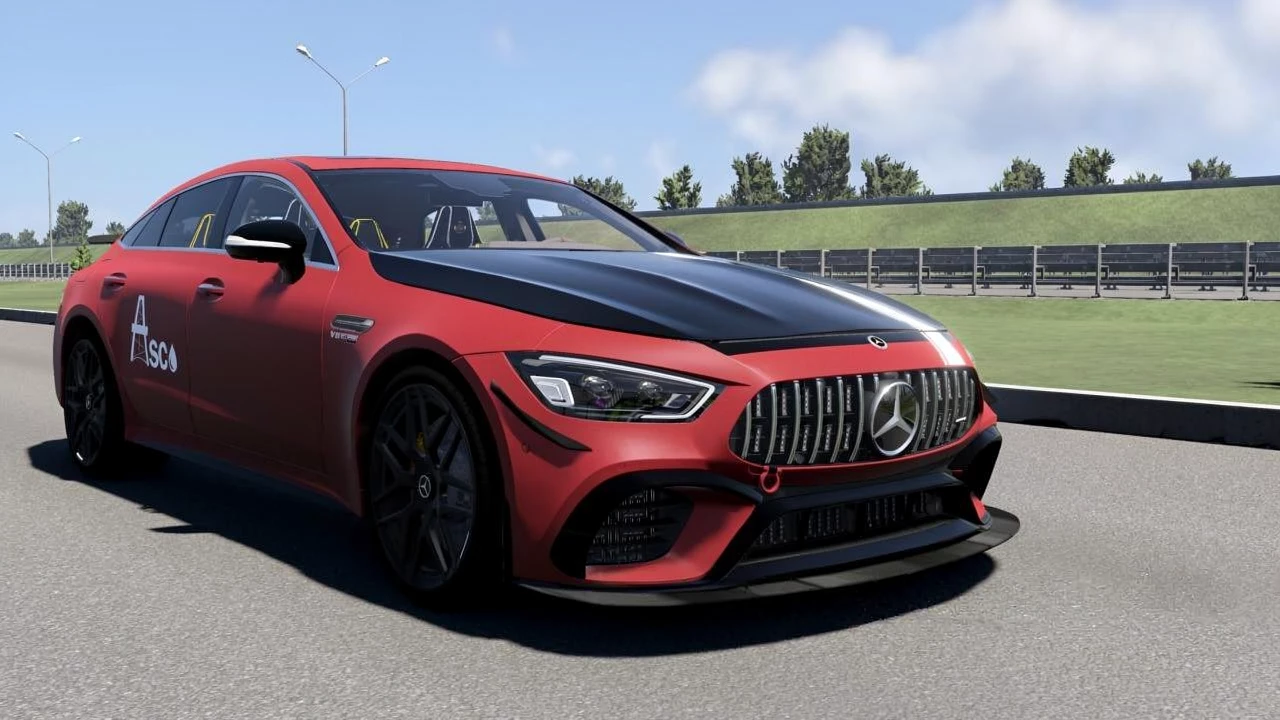 BeamNG.Drive ⚡🚗 梅赛德斯-AMG GT (X290) Asco_v2.0-ModFans