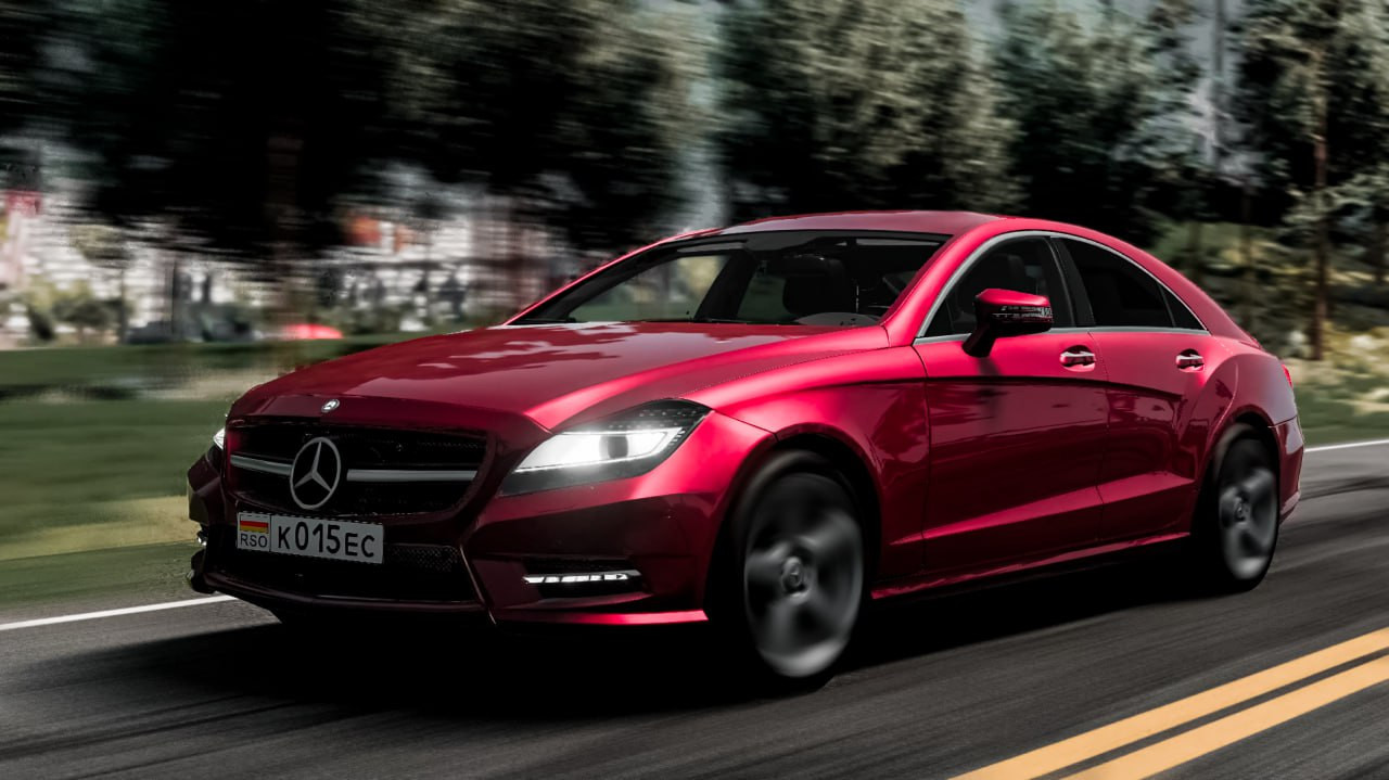 BeamNG.Drive ⚡🚗 梅赛德斯-奔驰  AMG cls v2.0-ModFans