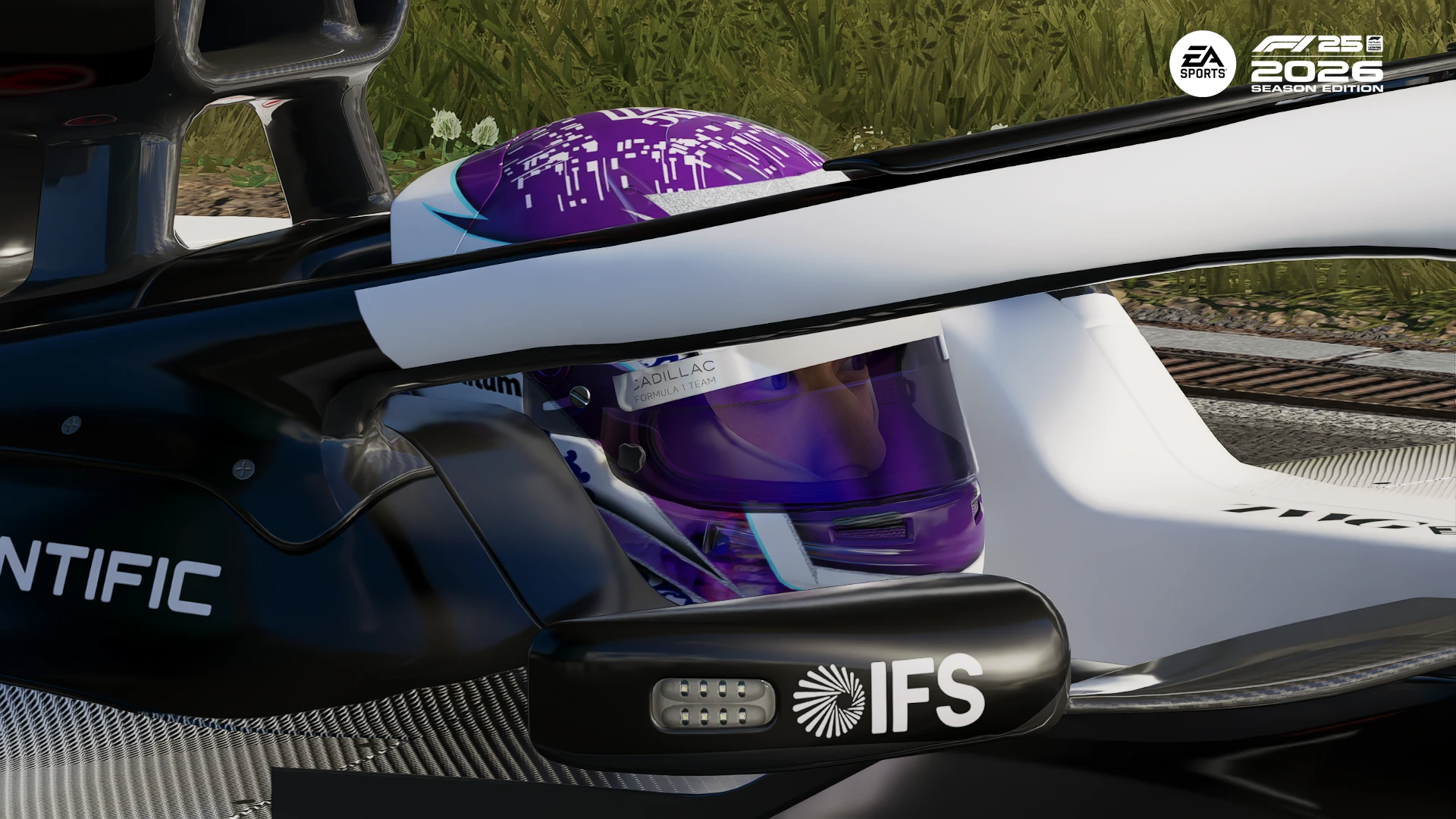 图片[4]-F1 25 周冠宇凯迪拉克26赛季头盔-ModFans