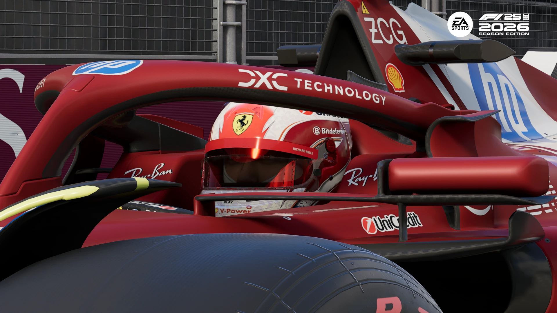 图片[6]-F1 25 周冠宇法拉利25赛季头盔-ModFans