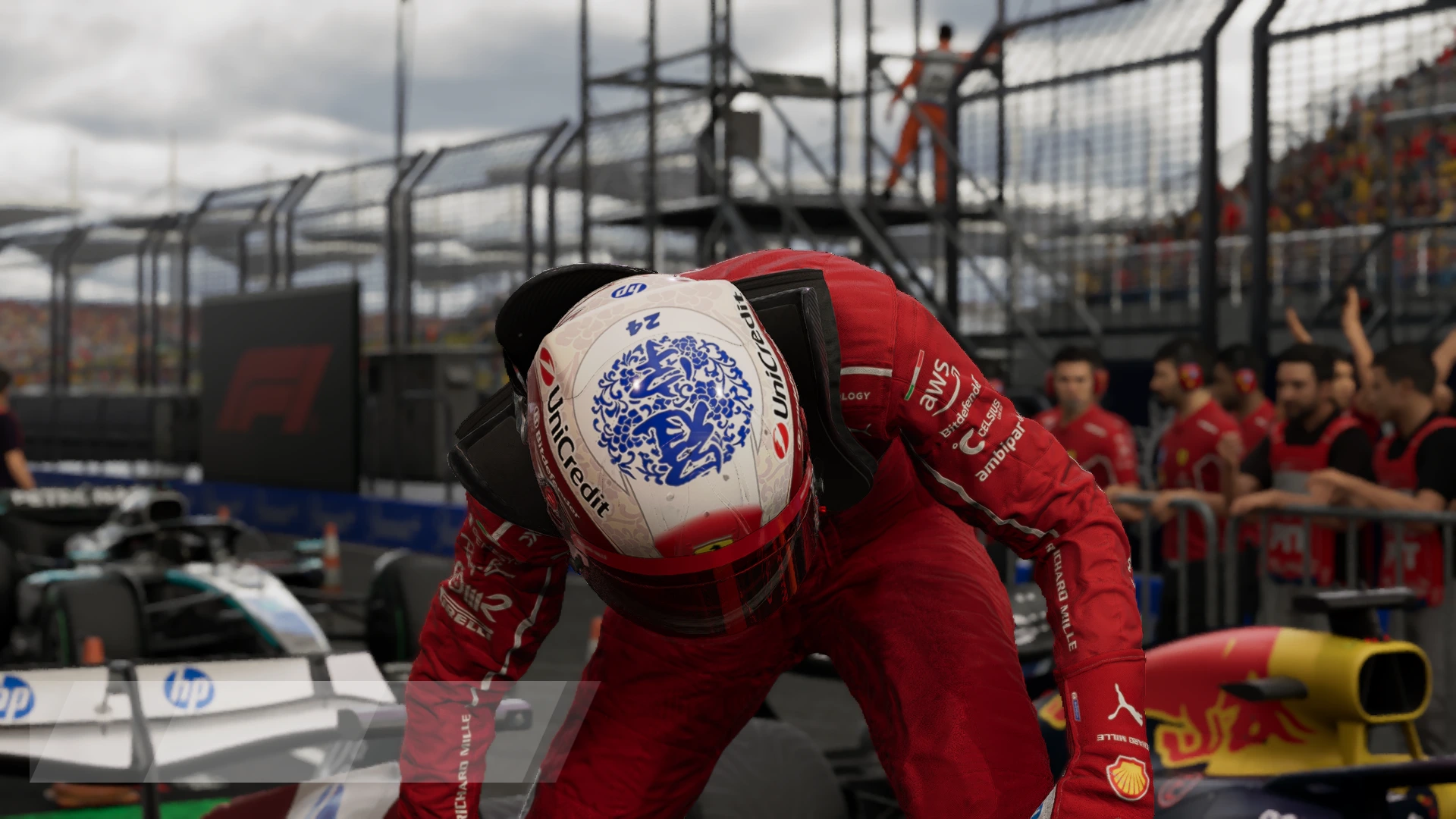 图片[3]-F1 25 周冠宇法拉利25赛季头盔-ModFans